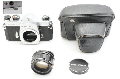 Pentax spotmatic silver - pentax,