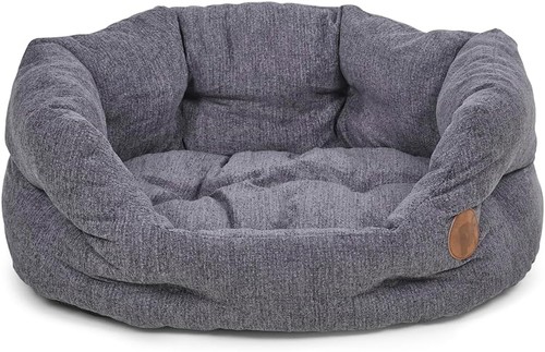 Petface slate grey oval dog - slate,