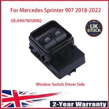 For Mercedes Sprinter 907 2018-22 Window Switch Driver Side A9079058902 UK STOCK