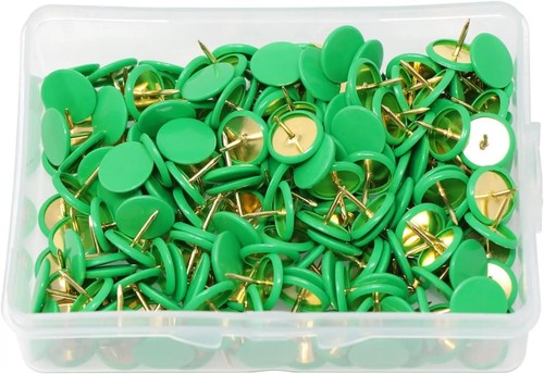 Coloured drawing pins - drawing,