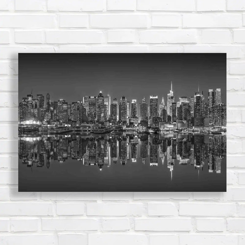 Manhattan night lights - manhattan,