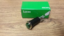 TRIUMPH TR7 T120 T140 BONNEVILLE LUCAS GREEN WARNING DASH LAMP LIGHT - 99-1209 L