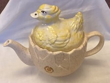 Egg Hatching Duck Teapot. Rare. 