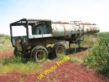 Photo 6x4 Disused fuel bowser