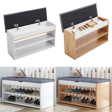 Shoe Bench Shoe Storage Rack 3