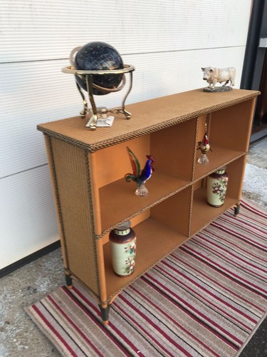 Lloyd loom style bookcase - loom,