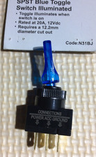 BLUE ILLUMINATED TOGGLE SPST