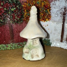 Ceramic handmade unique fairy house