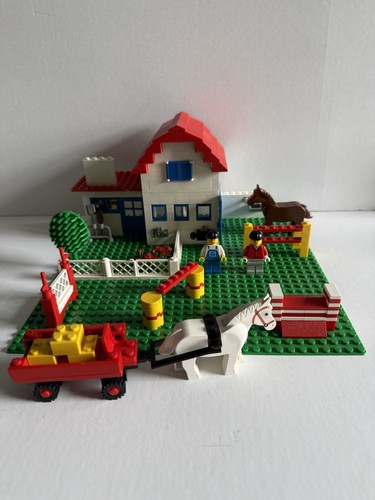 1986 lego town riding - lego, stable