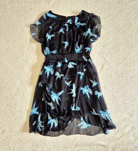 Pussycat london black chiffon - london,