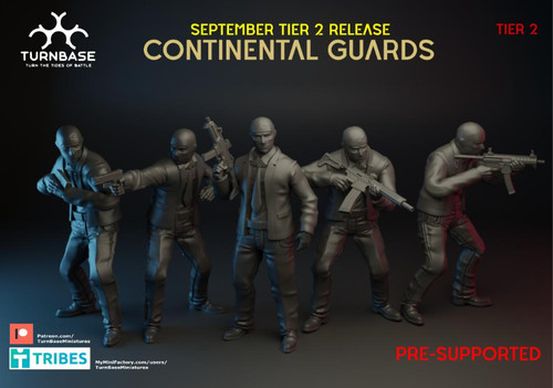 Continental guards team - continental,