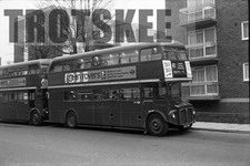 35mm Negative London Transport AEC Routemaster Park Royal RML2322 CUV322C c1969