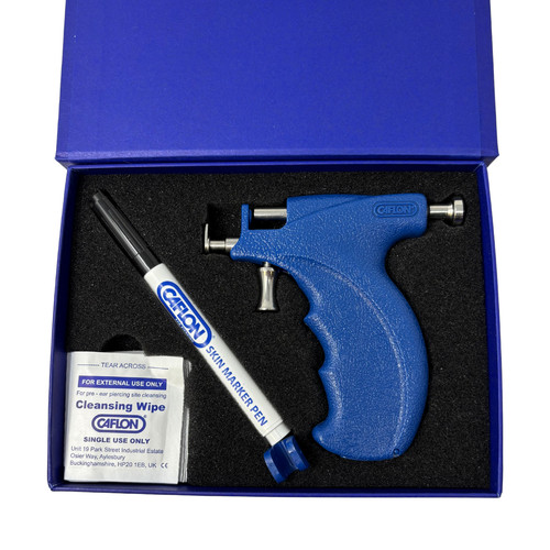 Caflon blu ear piercing - caflon,