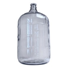 Vintage Clear Glass Carboy Jug