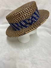 Vintage  1930s Straw Boater
