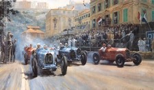 ‘Red And Blue’ By Alan Fearnley Print Limited Edition Signed And Framed 245/300