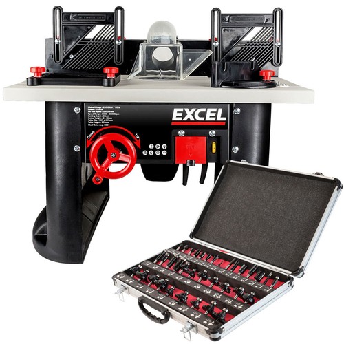 Excel table router cutter - table,