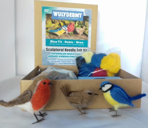 Needle felting kit british - kit,