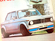 BMW 2002 TURBO 1970s - COLLECTIBLE ORIGINAL CLASSIC CAR ROAD TEST REVIEW