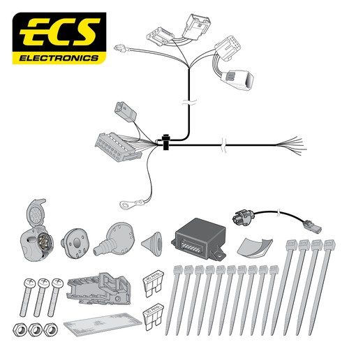 Ecs pin car specific towbar - car,