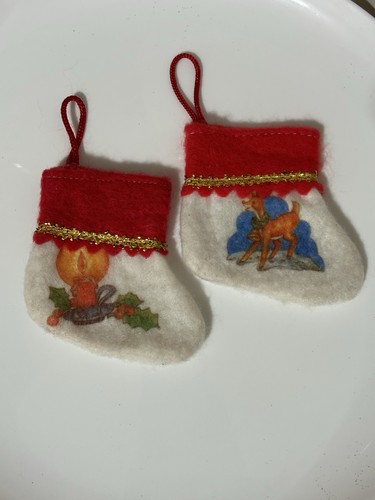 Vintage kitsch felt - x,