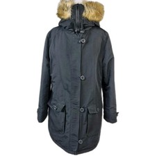 BRAVE SOUL Northern exploration woman thick hooded coat jacket size 16 black