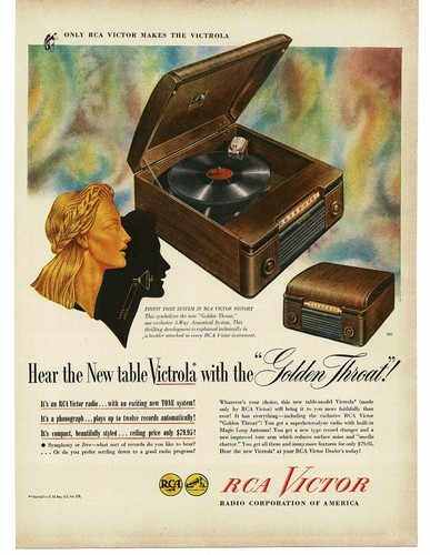 1946 rca victor victrola - 1946,