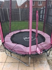Plum Play 6ft Trampoline with Safety Net Enclosure - Pink