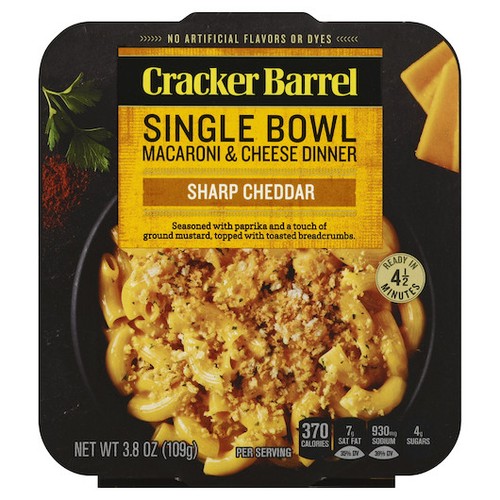 Sharp cheddar macaroni and - macaroni,