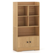 Freestanding Bookshelf w/Doors