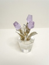 Crystal Flower Pot - Lilac