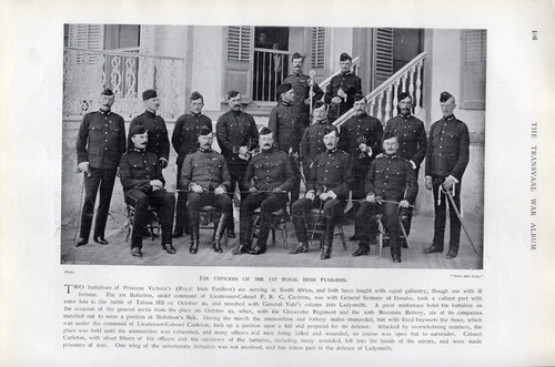 1900 boer war - 1900, officers