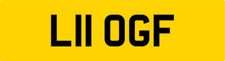 LAND ROVER 110 NUMBER PLATE