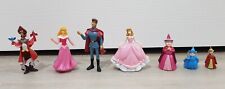 SLEEPING BEAUTY FIGURES BUNDLE fairy PRINCE PHILLIP princess ANIMALS disney set