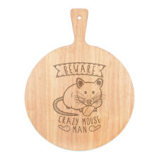 Beware Crazy Mouse Man Pizza