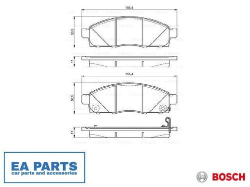 Brake pad set disc - brake,