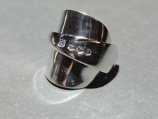 SS472 (N) - 925 Solid Silver Spoon Ring