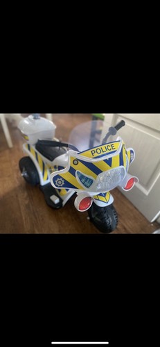 Police motorbike electric - 6v,