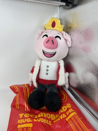 Technoblade standing pig with - standing,