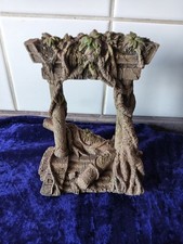 FISH TANK ORNAMENT RESIN ANCIENT RUINS TEMPLE ARCHWAY 2013 BRPP 7" INCH TALL