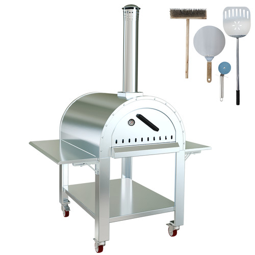 Stainless steel outdoor pizza - stainless,