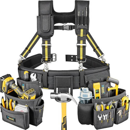 Tool belt with suspenders - tool,