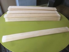Bed slats, 603 x 63 mm, plywood. slightly curved