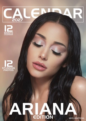 Ariana grande calendar - calendar, 2027
