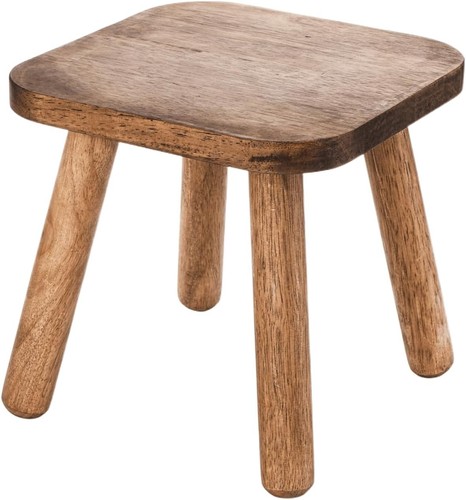 Small wooden stool 24cm - stool,