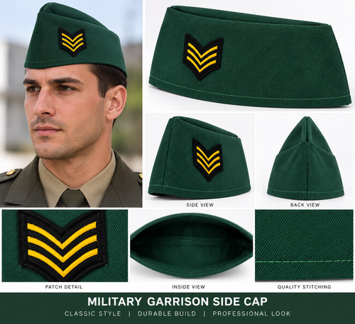 Green military garrison side - military,