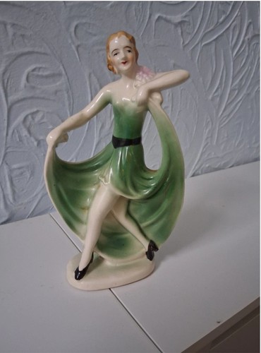 Art deco dancer figure 1930 - art,