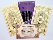 HARRY POTTER TRAIN TICKETS