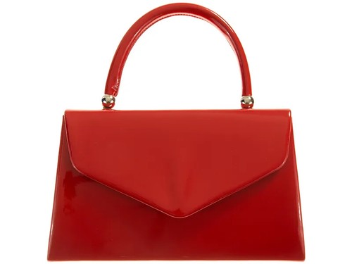 New women patent clutch - new, women's