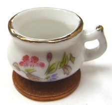 Dolls House Chamber Pot White